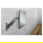 Digitus DA-70870? Brazo de Monitor Universal con Muelle de Gas para Montaje en Pared, Soporte para Pantalla Única, Negro