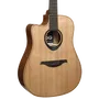 LAG Guitarra Acústica Dreadnought Cutaway A/E Blue Wave 2 Zurdos Natural