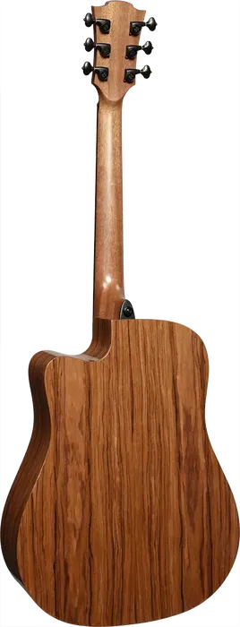 LAG Guitarra Acústica Dreadnought Cutaway A/E Blue Wave 2 Zurdos Natural