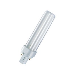 OSRAM DULUX D Energiesparlampe 10W G24d-1 600 lm 2700K Blanco Cálido B FS1