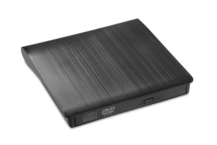 iBox IED02 Lector DVD-ROM Externo USB 3.0 Negro para Sobremesa y Portátil - Compatible con CD, DVD+R, DVD-R