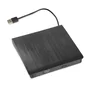 iBox IED02 Lector DVD-ROM Externo USB 3.0 Negro para Sobremesa y Portátil - Compatible con CD, DVD+R, DVD-R