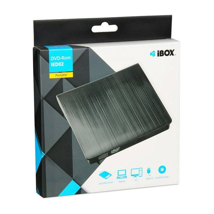 Ibox ied02 unidad de DVD-ROM externa USB 3.0 Ibox ied02 unidad de DVD-ROM externa USB 3.0