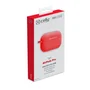 Celly AIRCASE3RD Funda Protectora de Silicona Roja Compatible con Apple AirPods Pro - Accesorio para Auriculares
