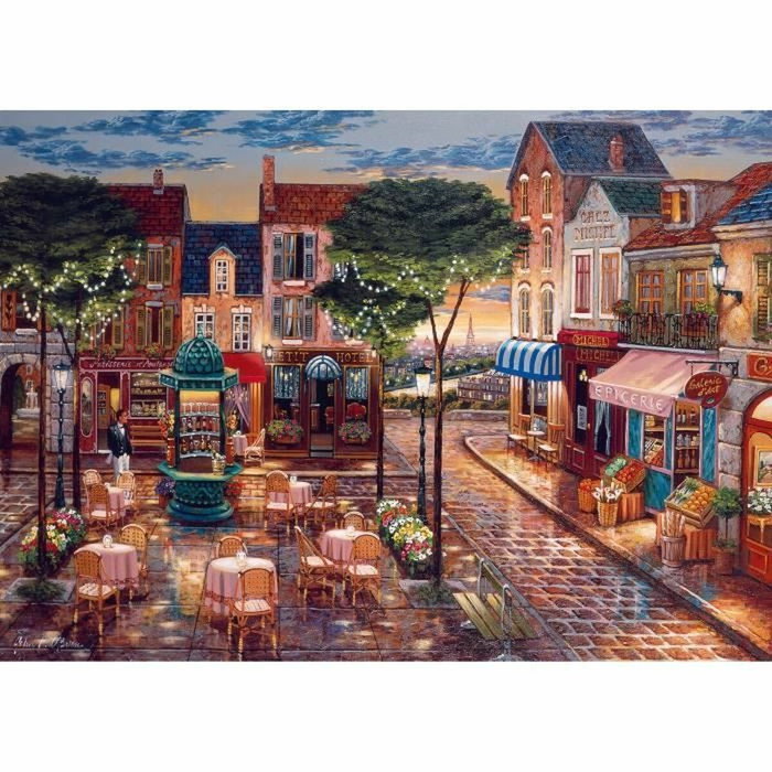 Ravensburger Puzzle de 1000 piezas París en pintura Ravensburger Puzzle de 1000 piezas París en pintura