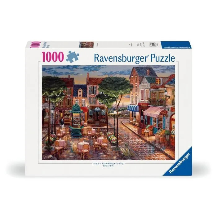Ravensburger 12000521 Puzzle de 1000 piezas París en pintura, Adultos y niños a partir de 14 años, Puzzle de alta calidad