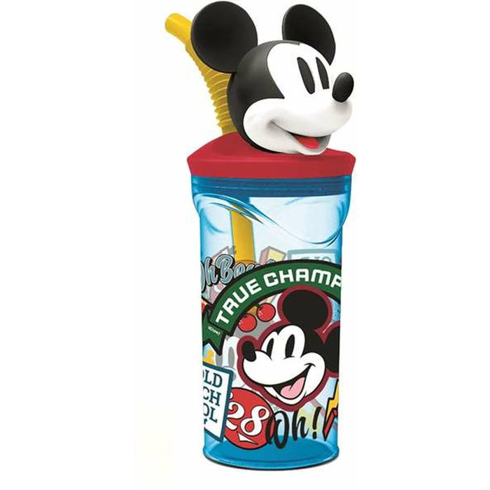 Stor Vaso Figurita 3D Mickey True Champions 360 ml
