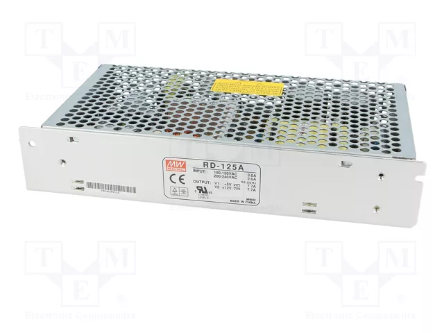 MEAN WELL RD-125A Alimentador de módulo 130,9W 5VDC