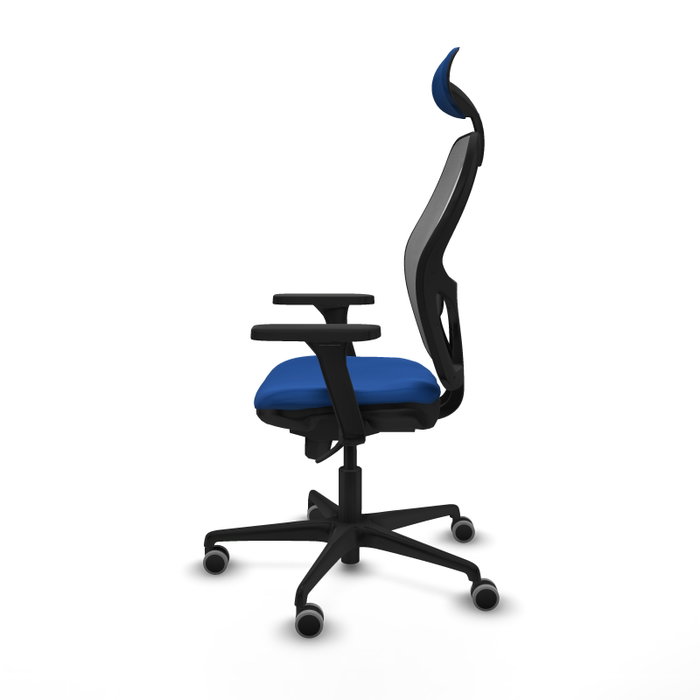 PIQUERAS Y CRESPO Silla de oficina Jorquera con Mecanismo Sincro, Azul y Gris PIQUERAS Y CRESPO Silla de oficina Jorquera con Mecanismo Sincro, Azul y Gris