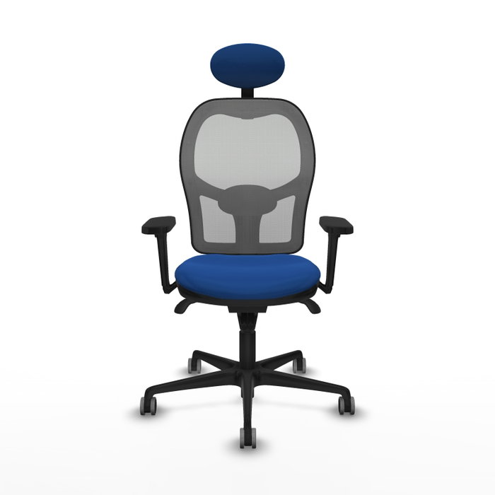 PIQUERAS Y CRESPO Silla de oficina Jorquera con Mecanismo Sincro, Azul y Gris PIQUERAS Y CRESPO Silla de oficina Jorquera con Mecanismo Sincro, Azul y Gris