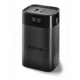 Powerbank ngs twix 20 20000mah, 65w carga rápida, usb-c 20w / usb-a qc 22,5w, negro