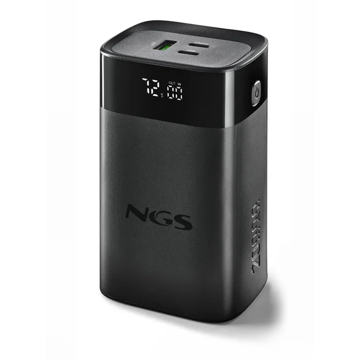 Powerbank ngs twix 20 20000mah, 65w carga rápida, usb-c 20w / usb-a qc 22,5w, negro