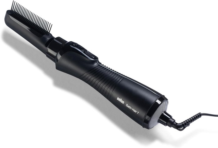 Braun Satin Hair 7 AS720 Cepillo de Aire Caliente Negro y Plata 700 W Braun Satin Hair 7 AS720 Cepillo de Aire Caliente Negro y Plata 700 W
