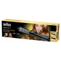 Braun Satin Hair 7 AS720 Cepillo de Aire Caliente para Pelo Seco o Mojado con 2 Niveles de Calor, 700 W, Cable 2 m, Color Negro y Plata