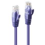 Lindy Cable de Red Cat.6 U/UTP 0,5 m Púrpura
