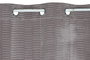 DKD Home Decor Cortina de Poliéster Rosa Palo 140x260 con 8 Anillas