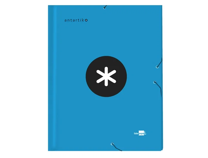 Antartik Carpeta clasificadora A4 de 12 departamentos azul Antartik Carpeta clasificadora A4 de 12 departamentos azul
