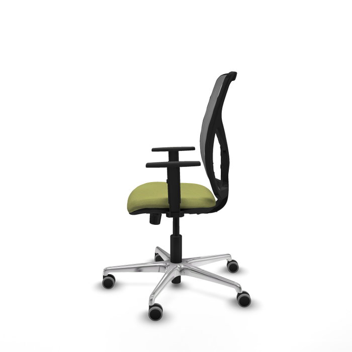 PIQUERAS Y CRESPO Silla de oficina Motilla con mecanismo Sincro, Verde oliva y Gris PIQUERAS Y CRESPO Silla de oficina Motilla con mecanismo Sincro, Verde oliva y Gris