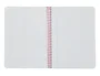Liderpapel Cuaderno Espiral Witty A5 Tapa Dura Rosa 80 Hojas 90g Cuadro 4mm