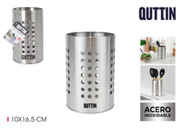 Quttin Set de 12 Botes para Utensilios Inox 10x16.5 cm