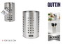 Quttin Set de 12 Botes para Utensilios Inox 10x16.5 cm