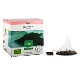 ALMA HOME Tisana Depurativa Infusión de Limón 15 Pirámides Eco Vegan, 30 g