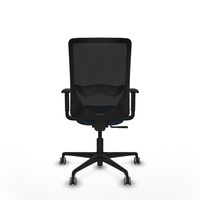 PIQUERAS Y CRESPO Silla de oficina Zulema con mecanismo Sincro Azul marino y Negro PIQUERAS Y CRESPO Silla de oficina Zulema con mecanismo Sincro Azul marino y Negro