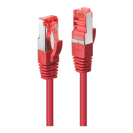 Lindy Cable de Red Cat6 S/FTP Rojo 1 m
