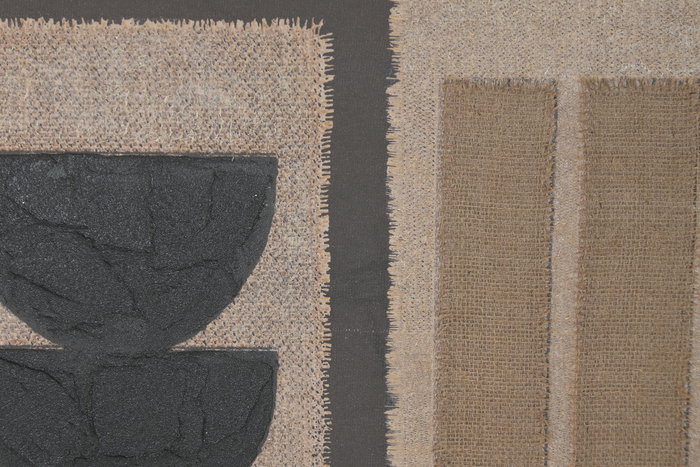 DKD Home Decor Cuadro Moderno Lienzo Marron Negro 123 x 83 x 4.5 cm (2 Unidades)