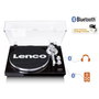 Lenco LBT-188 Walnut Bluetooth con tracción por correa