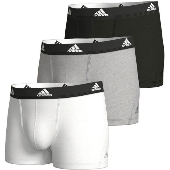 Bóxer de Hombre Adidas Active Flex Blanco 3 Piezas M Bóxer de Hombre Adidas Active Flex Blanco 3 Piezas M