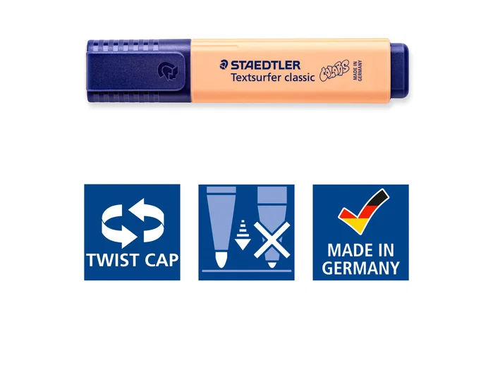 Staedtler Textsurfer Classic Pastel & Vintage, 6 unidades surtidas Staedtler Textsurfer Classic Pastel & Vintage, 6 unidades surtidas
