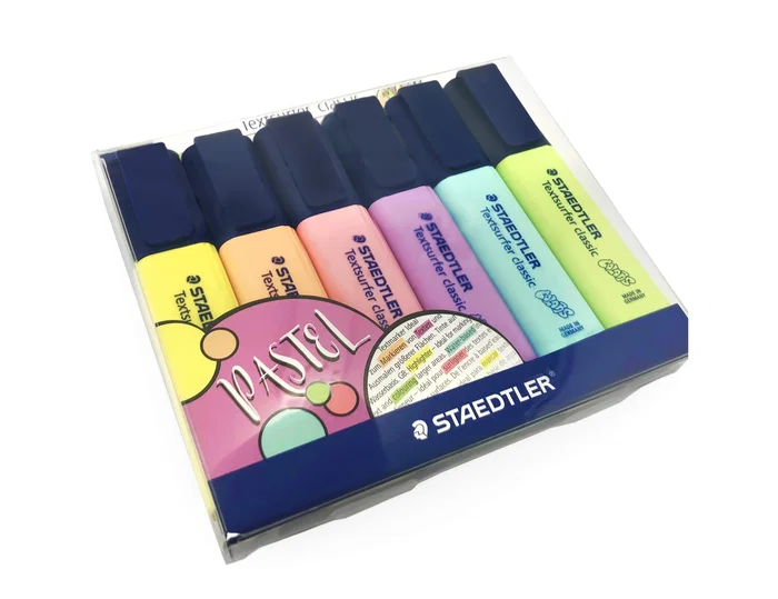 Staedtler Textsurfer Classic Pastel & Vintage, 6 unidades surtidas Staedtler Textsurfer Classic Pastel & Vintage, 6 unidades surtidas