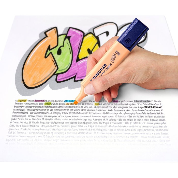 Staedtler Textsurfer Classic Pastel & Vintage, 6 unidades surtidas