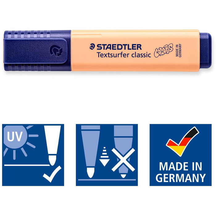Staedtler Textsurfer Classic Pastel & Vintage, 6 unidades surtidas