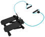 Cecotec Drumfit StepTrain 1000 Stepper con Banda, Negro/Azul