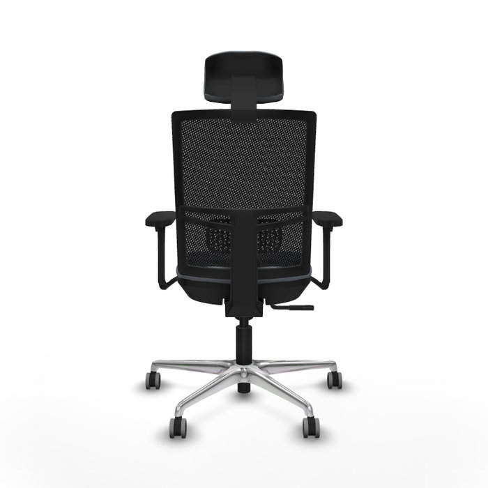 PIQUERAS Y CRESPO Silla de oficina Yunquera Gris y Negro PIQUERAS Y CRESPO Silla de oficina Yunquera Gris y Negro