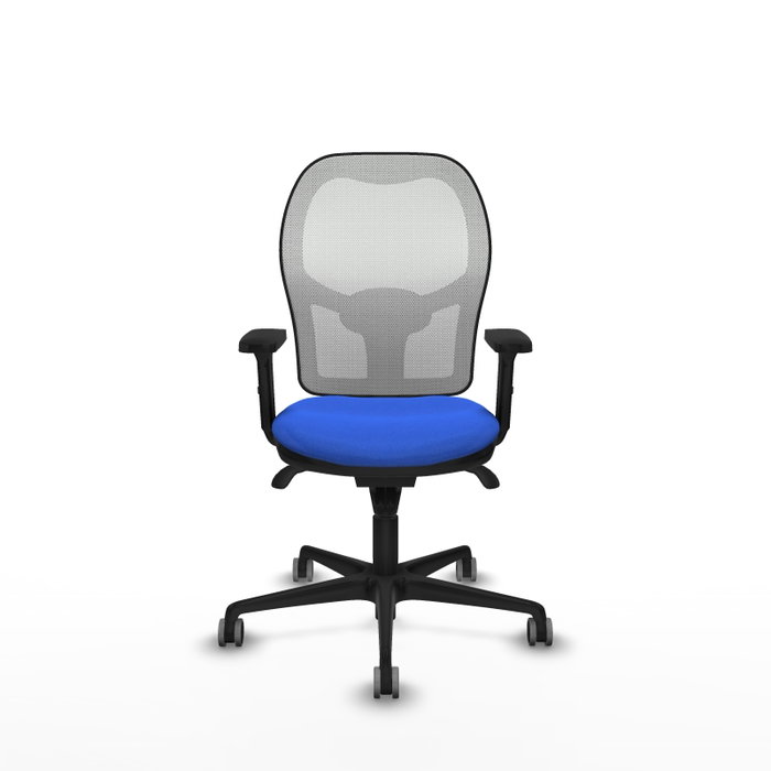 PIQUERAS Y CRESPO Silla de oficina Jorquera Azul y Blanco
