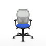 PIQUERAS Y CRESPO Silla de oficina Jorquera Azul y Blanco