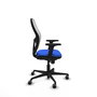 PIQUERAS Y CRESPO Silla de oficina Jorquera Azul y Blanco