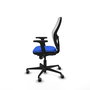 PIQUERAS Y CRESPO Silla de oficina Jorquera Azul y Blanco