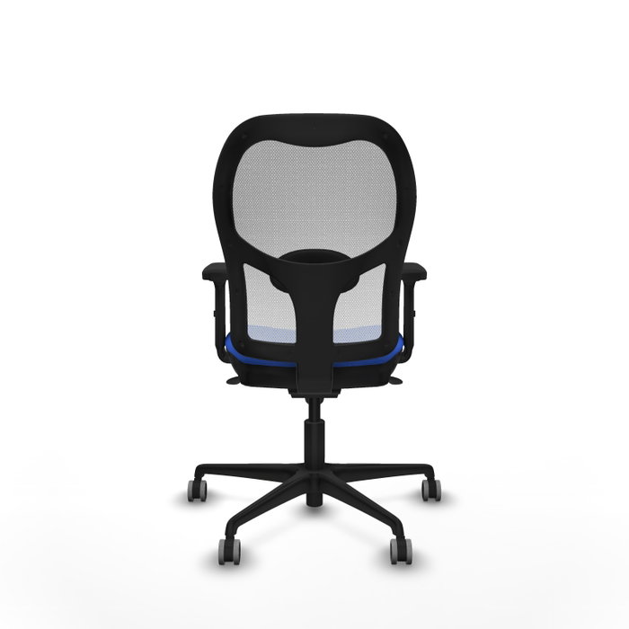 PIQUERAS Y CRESPO Silla de oficina Jorquera Azul y Blanco