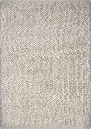 DKD Home Decor Alfombra de Lana Tejida a Mano 170x120 cm Beige