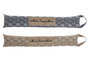 DKD Home Decor Burlete de Poliéster 83x15x7 cm Surtido de 2