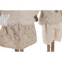 DKD Home Decor Figura Reno Extensible de Poliéster, Set de 2 unidades