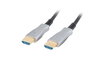 Lanberg Cable HDMI v2.0 Óptico AOC 100m Negro