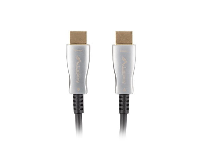 Lanberg Cable HDMI v2.0 Óptico AOC 100m Negro Lanberg Cable HDMI v2.0 Óptico AOC 100m Negro