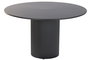 DKD Home Decor Mesa Redonda Comedor Negro 130 x 75 x 130 cm Metal