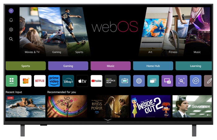 LG 50UA75003LA Smart TV 50 pulg. 4K Ultra HD LED Negro
