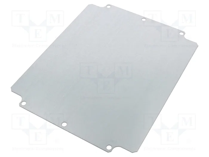 FIBOX Placa de ensamblaje de acero zincada FIBOX Placa de ensamblaje de acero zincada